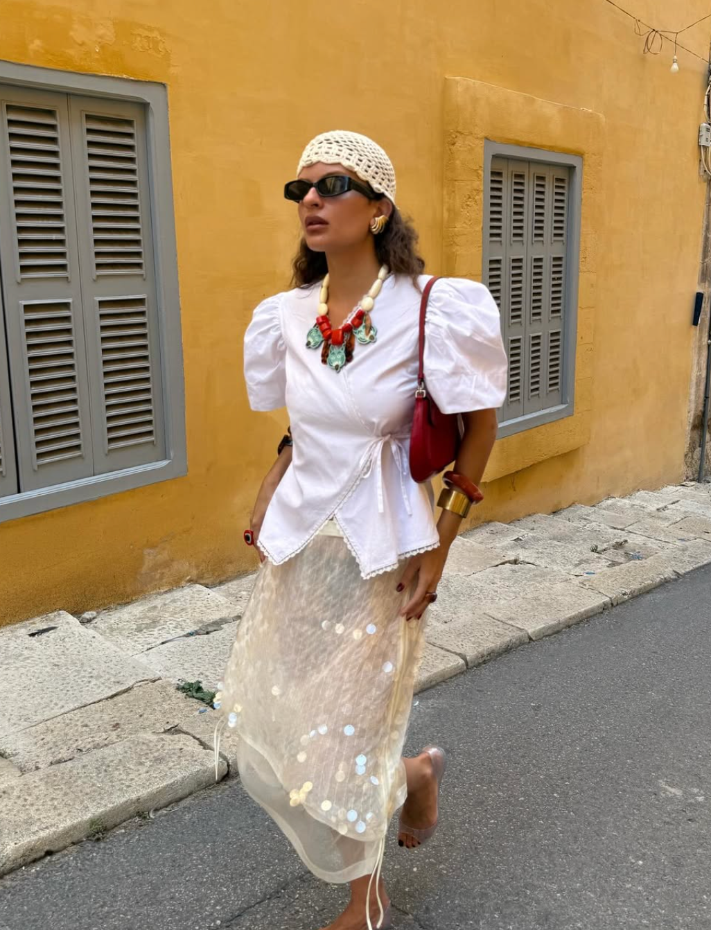 the minnie top ivory