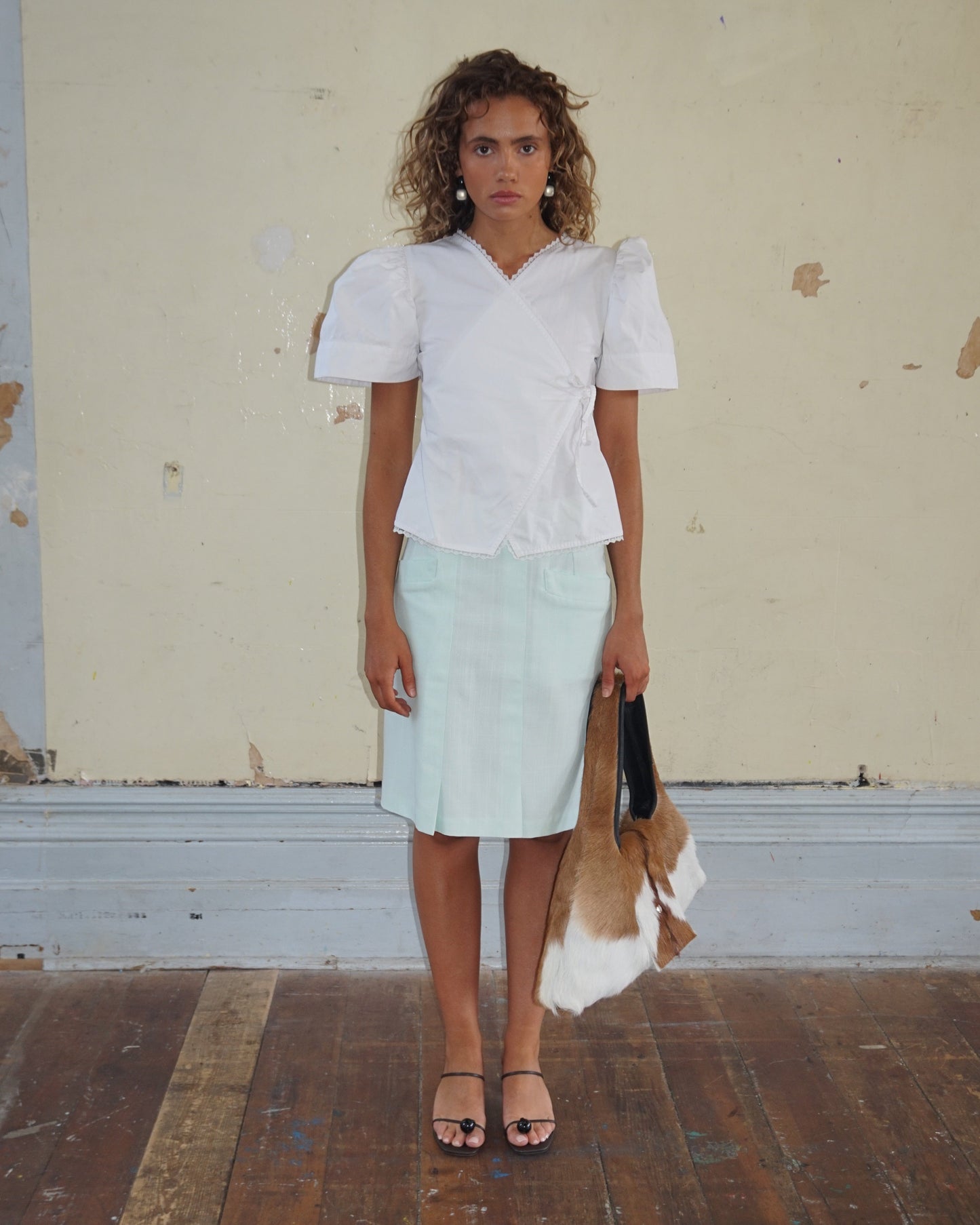 the minnie top ivory