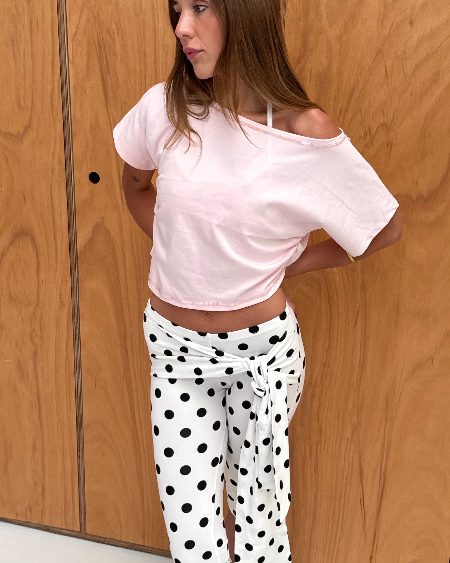 the chloe top in blush