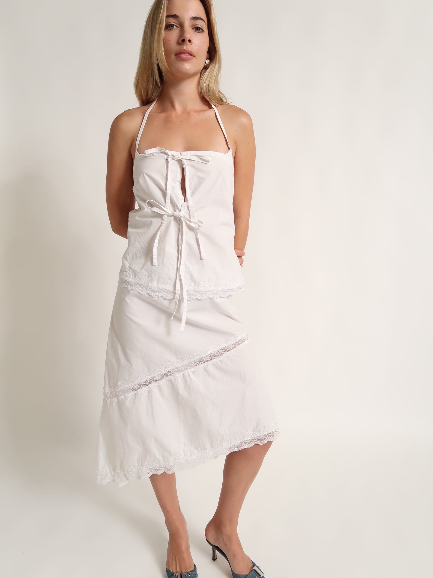 the delilah top ivory