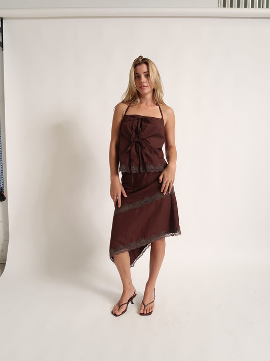 the delilah skirt espresso