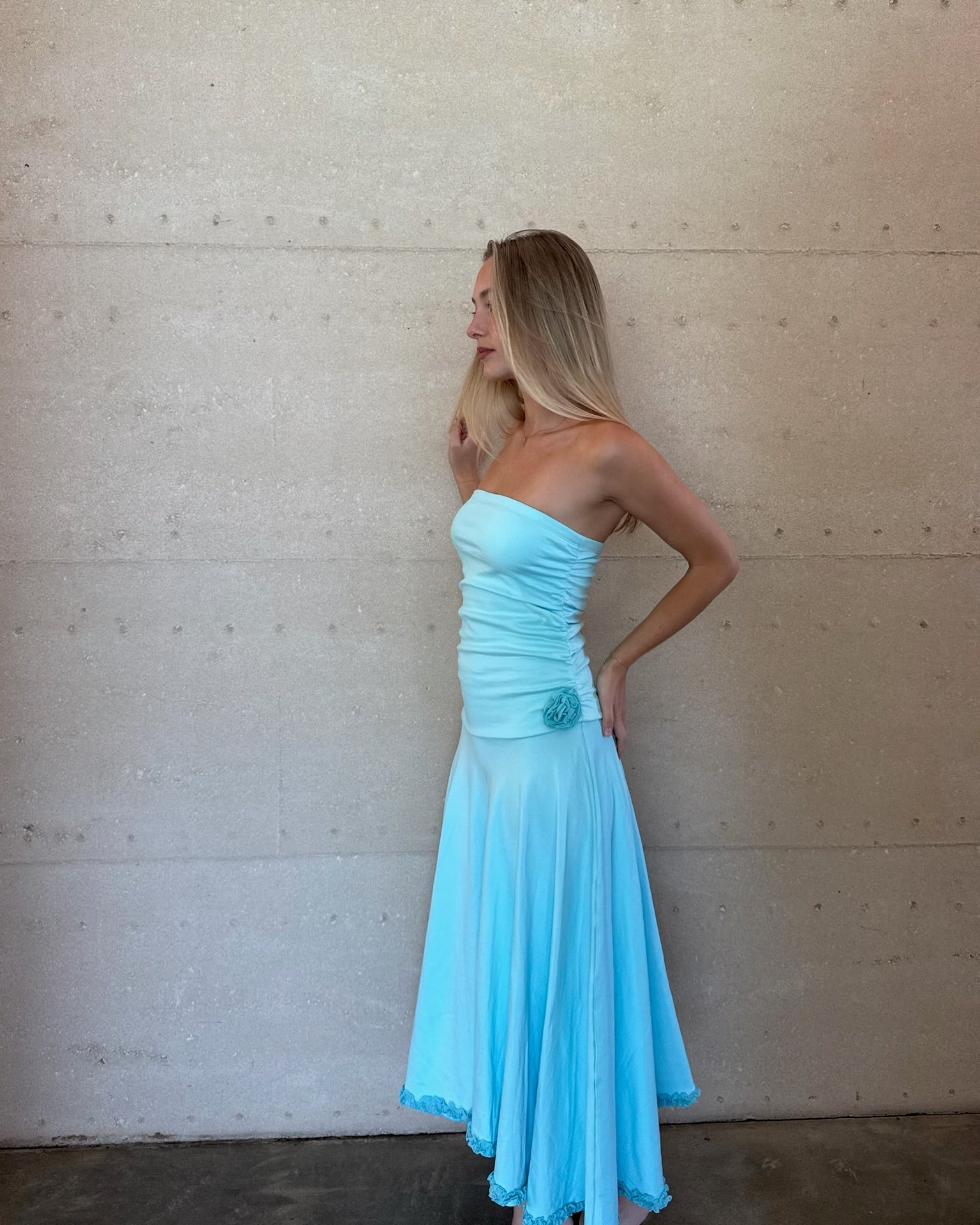 the mira dress in aquamarine IN YOUR TWENTIES the mira dress in aquamarine IN YOUR TWENTIES