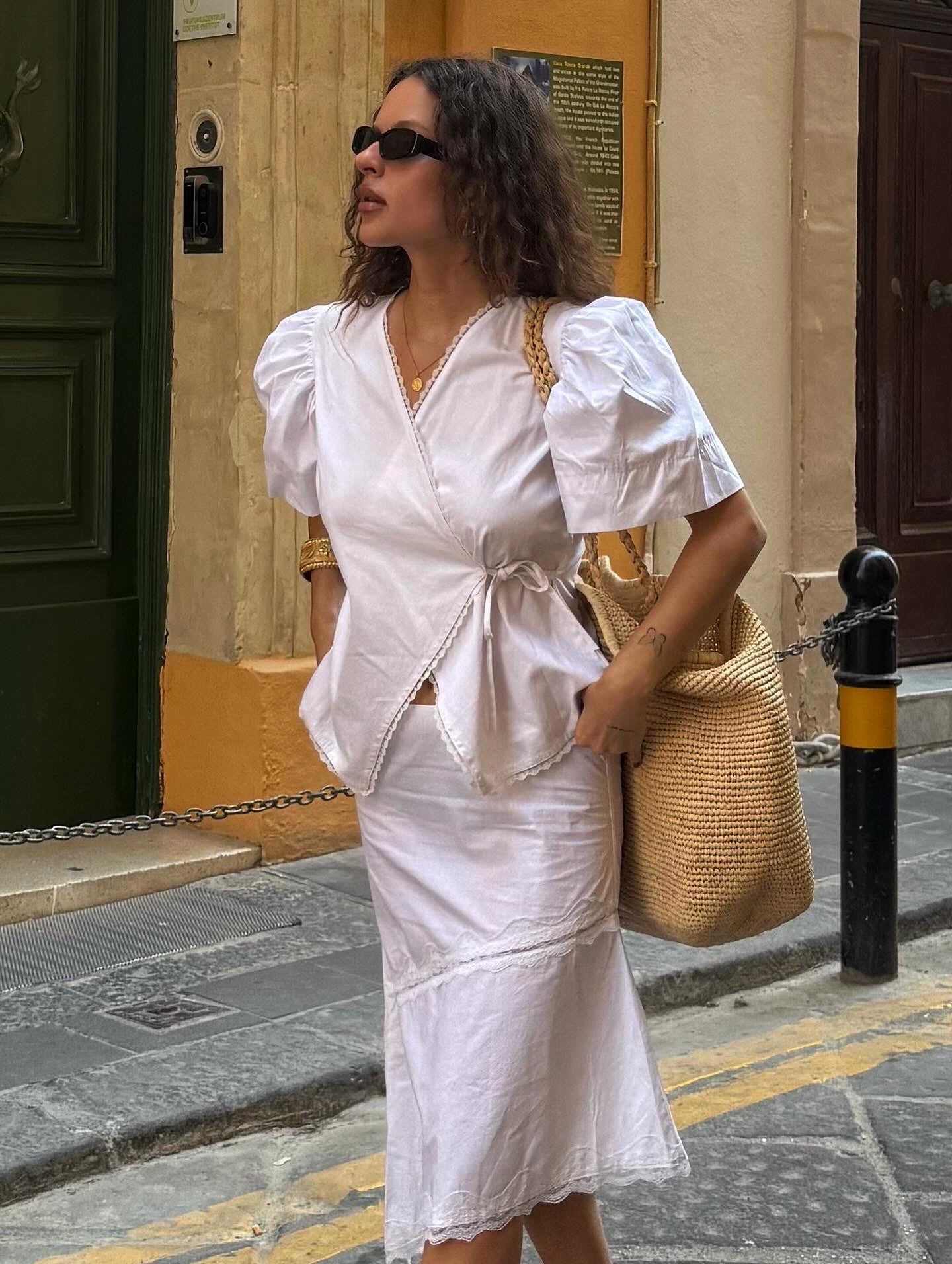 the minnie top ivory