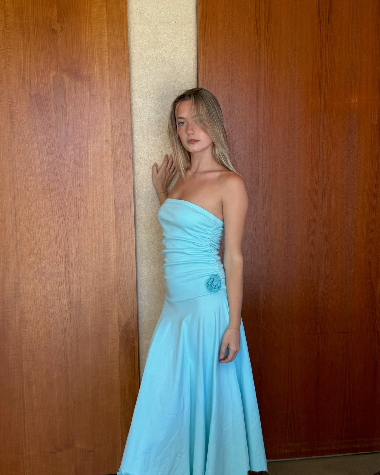 the mira dress in aquamarine IN YOUR TWENTIES the mira dress in aquamarine IN YOUR TWENTIES