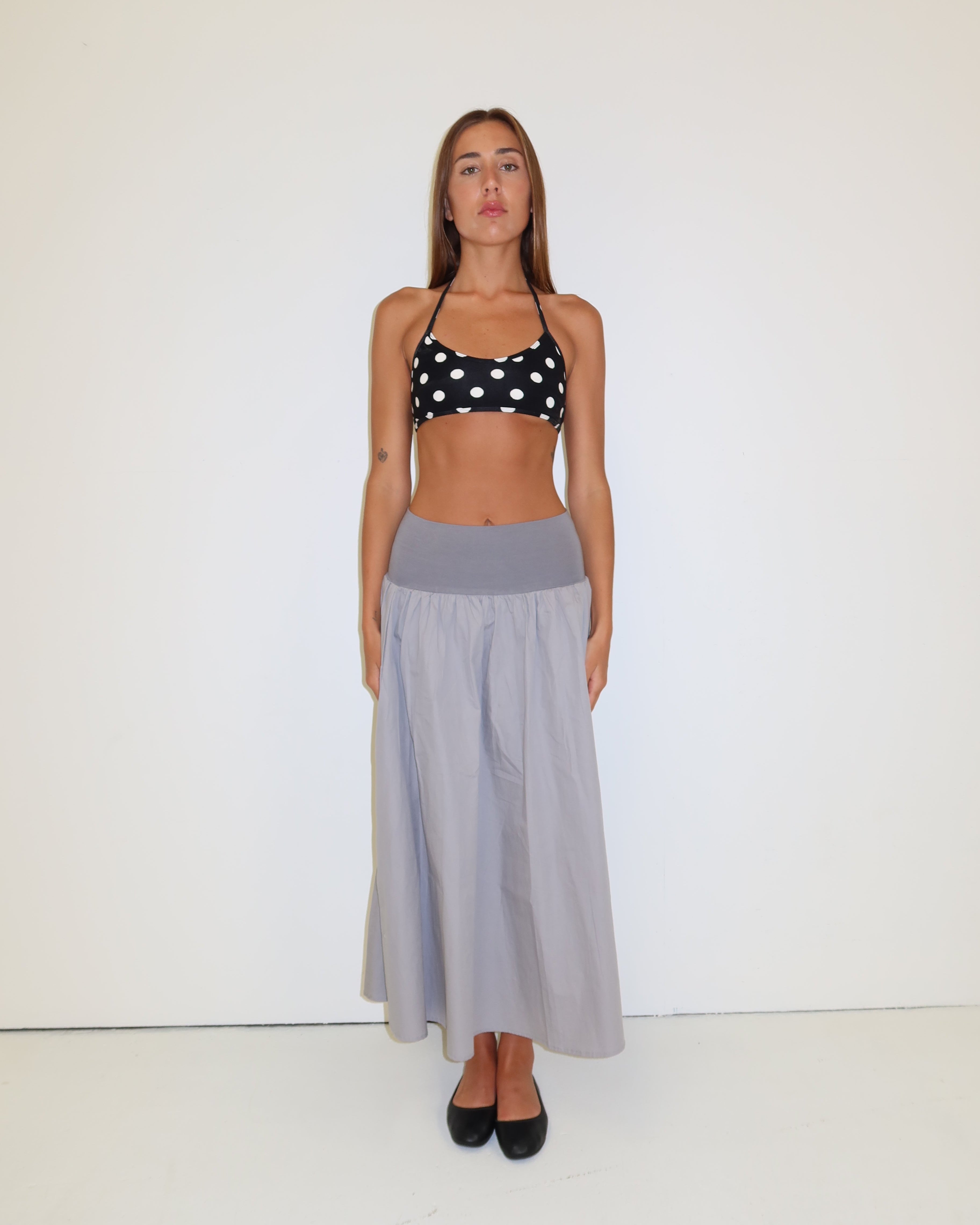 Belle Skirt Grey