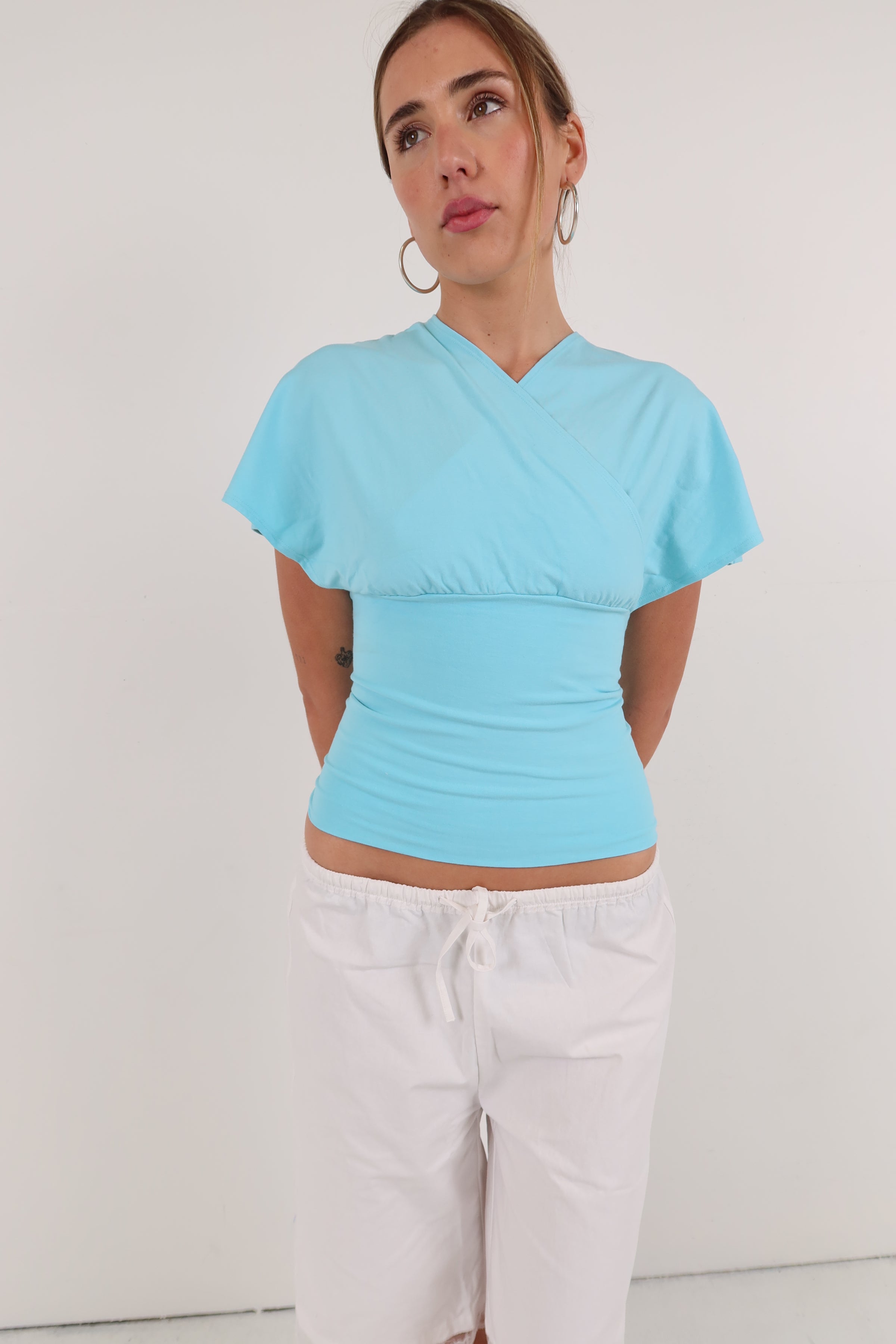 Belle Top Aquamarine