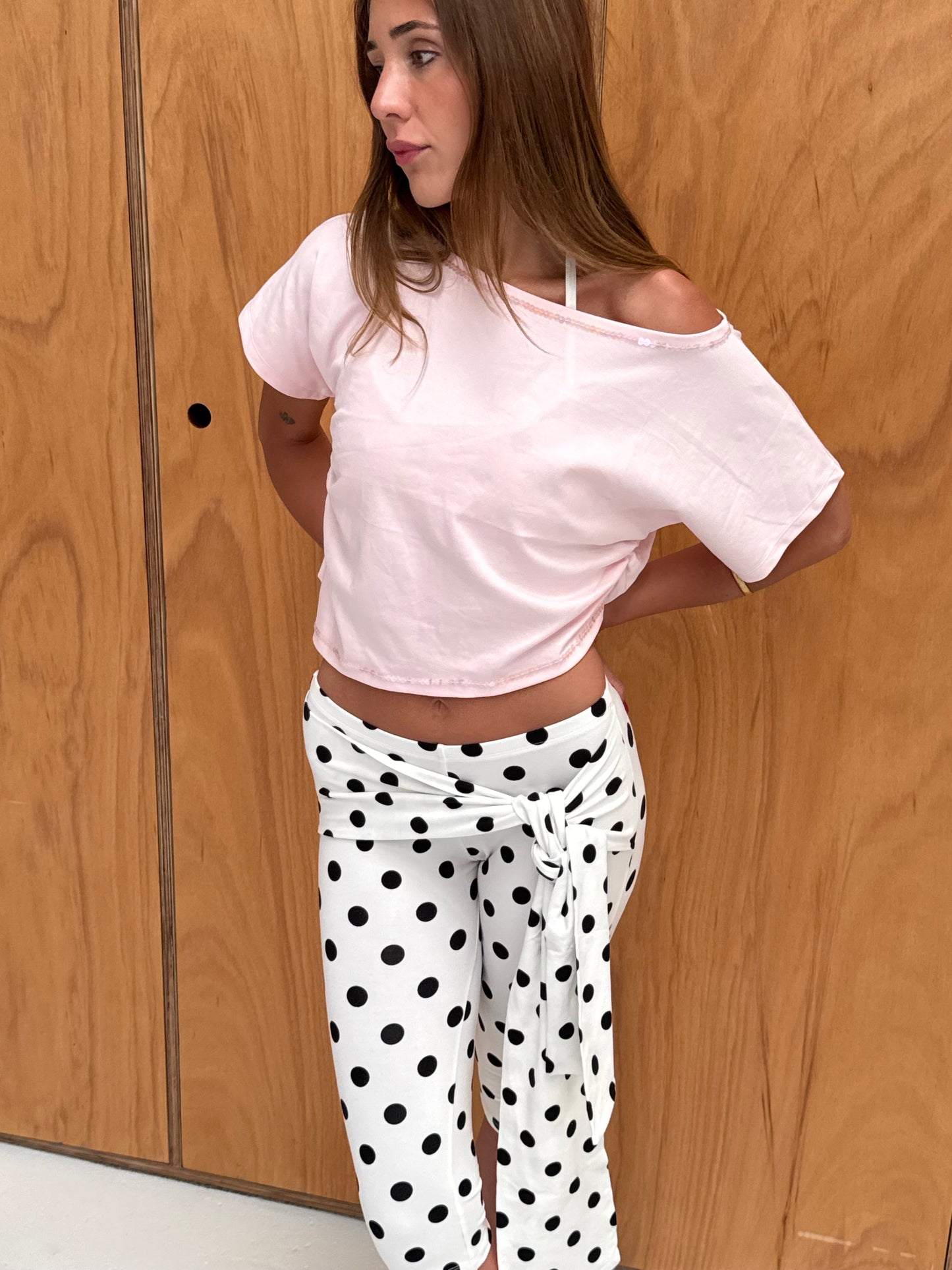 the chloe top in blush